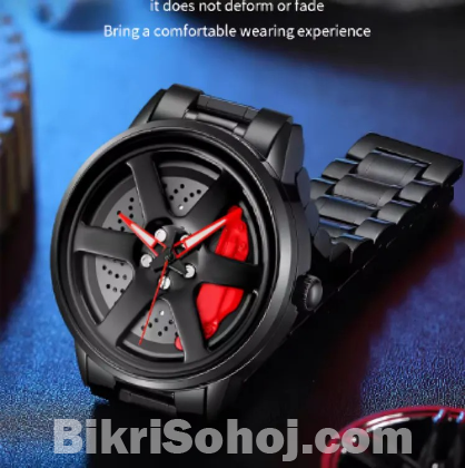 Men's Car Wheel Watch
